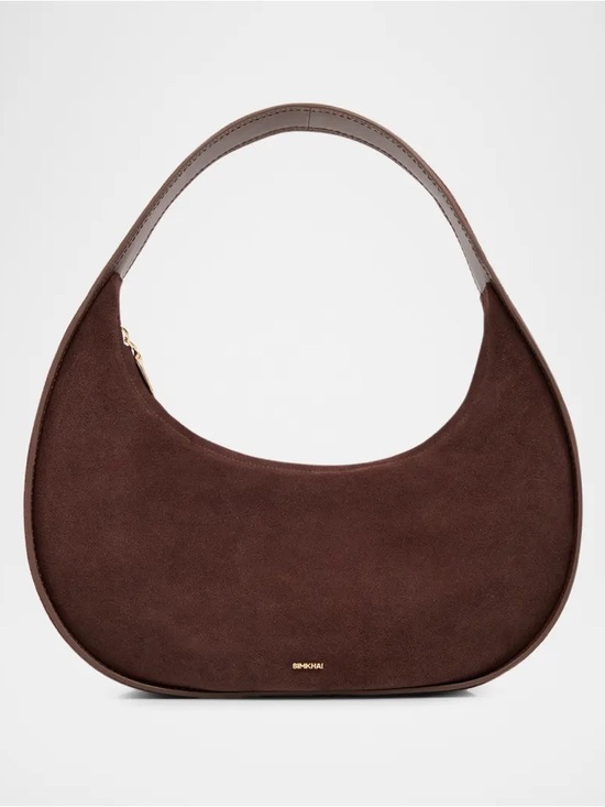 Simkhai Handbags - Simkhai Finn Suede Hobo Bag Cacao Brown NWT